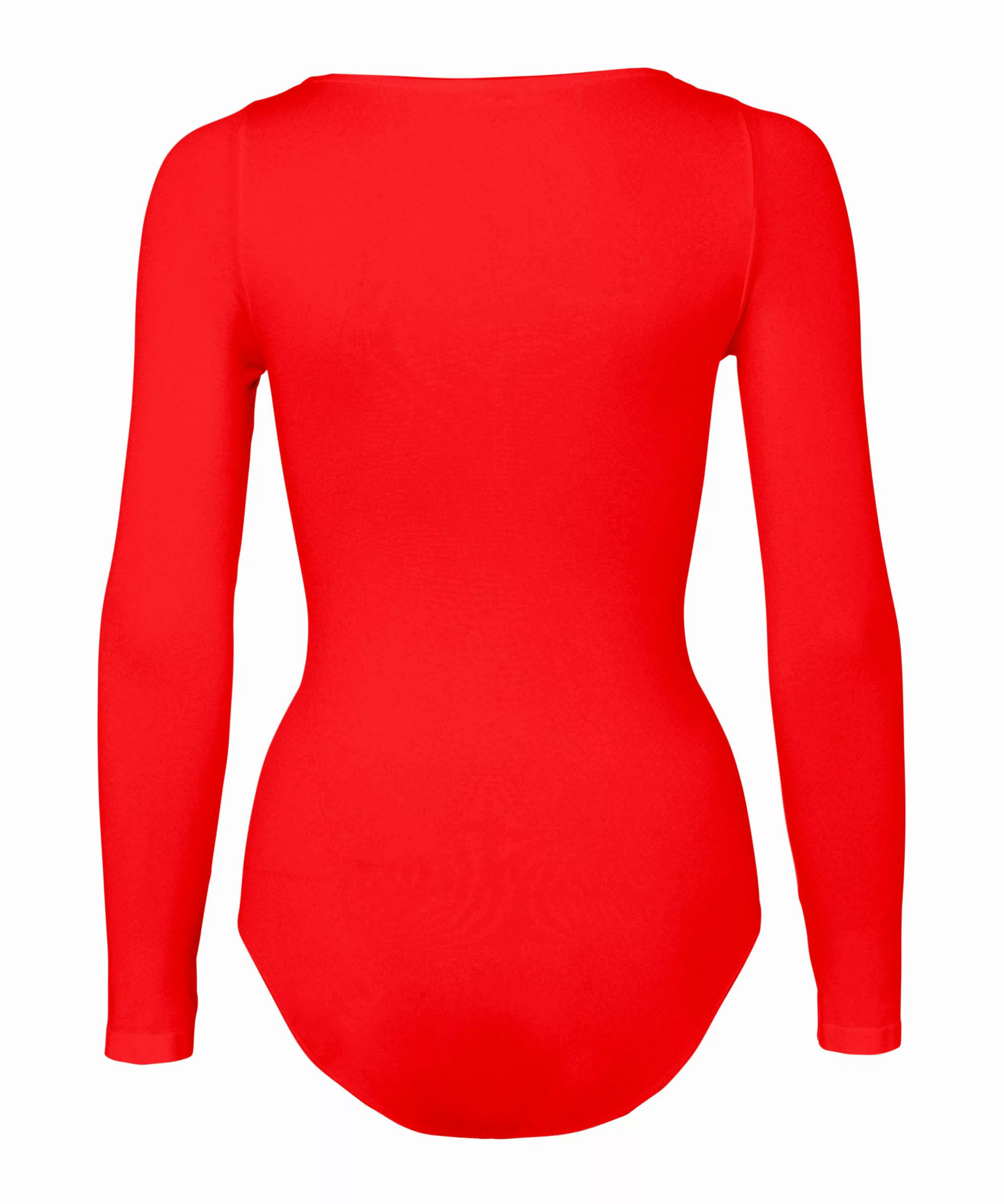 FALKE Fine Cotton Damen Body, XL, Rot, Uni, Baumwolle, 40925-800004 günstig online kaufen