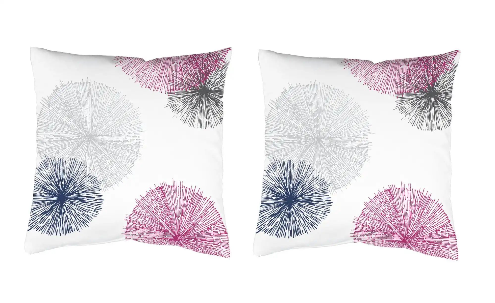 HOME Wohnideen Kissen   ¦ rosa/pink ¦ Maße (cm): B: 40 H: 40 Dekokissen & D günstig online kaufen