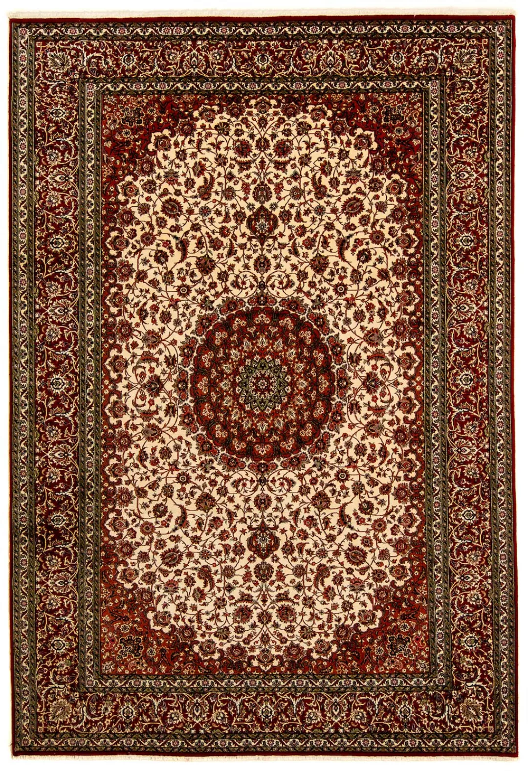 morgenland Orientteppich »Perser - Ghom - 358 x 244 cm - dunkelrot«, rechte günstig online kaufen