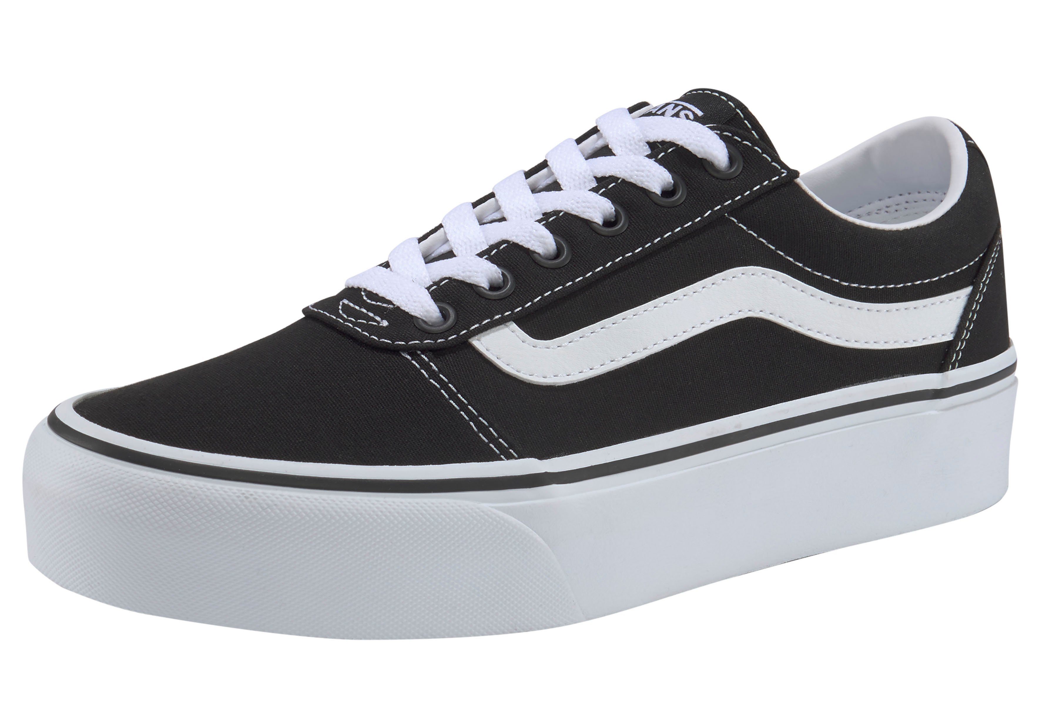 Vans Ward Platform Plateausneaker aus textilem günstig online kaufen