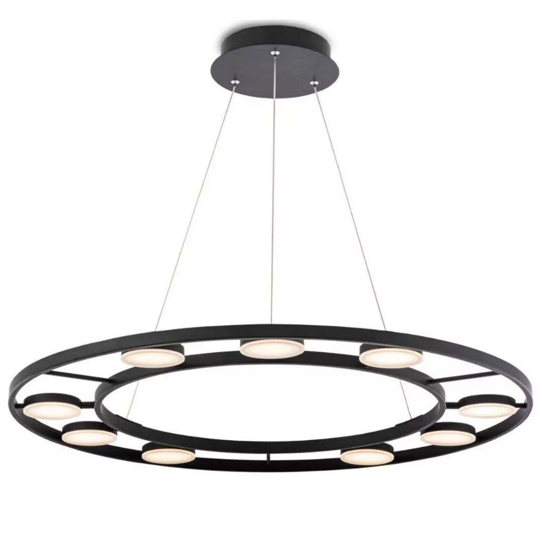 Maytoni Fad LED-Hängelampe drehbare Schirme ∅80cm günstig online kaufen