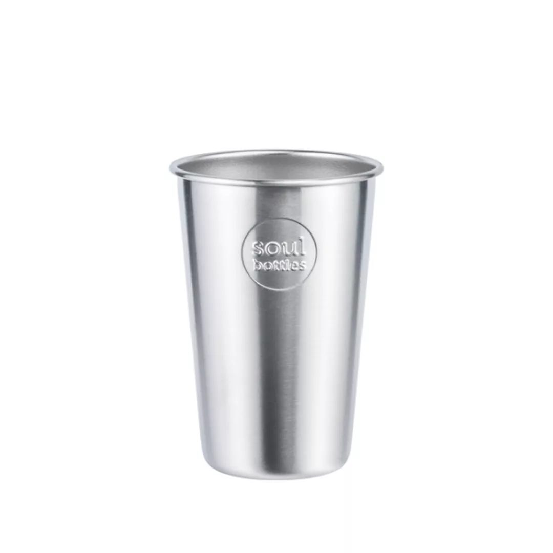 Plastikfreier Trinkbecher Aus Edelstahl • Soulcups Steel Plain • 0,3 l Und günstig online kaufen