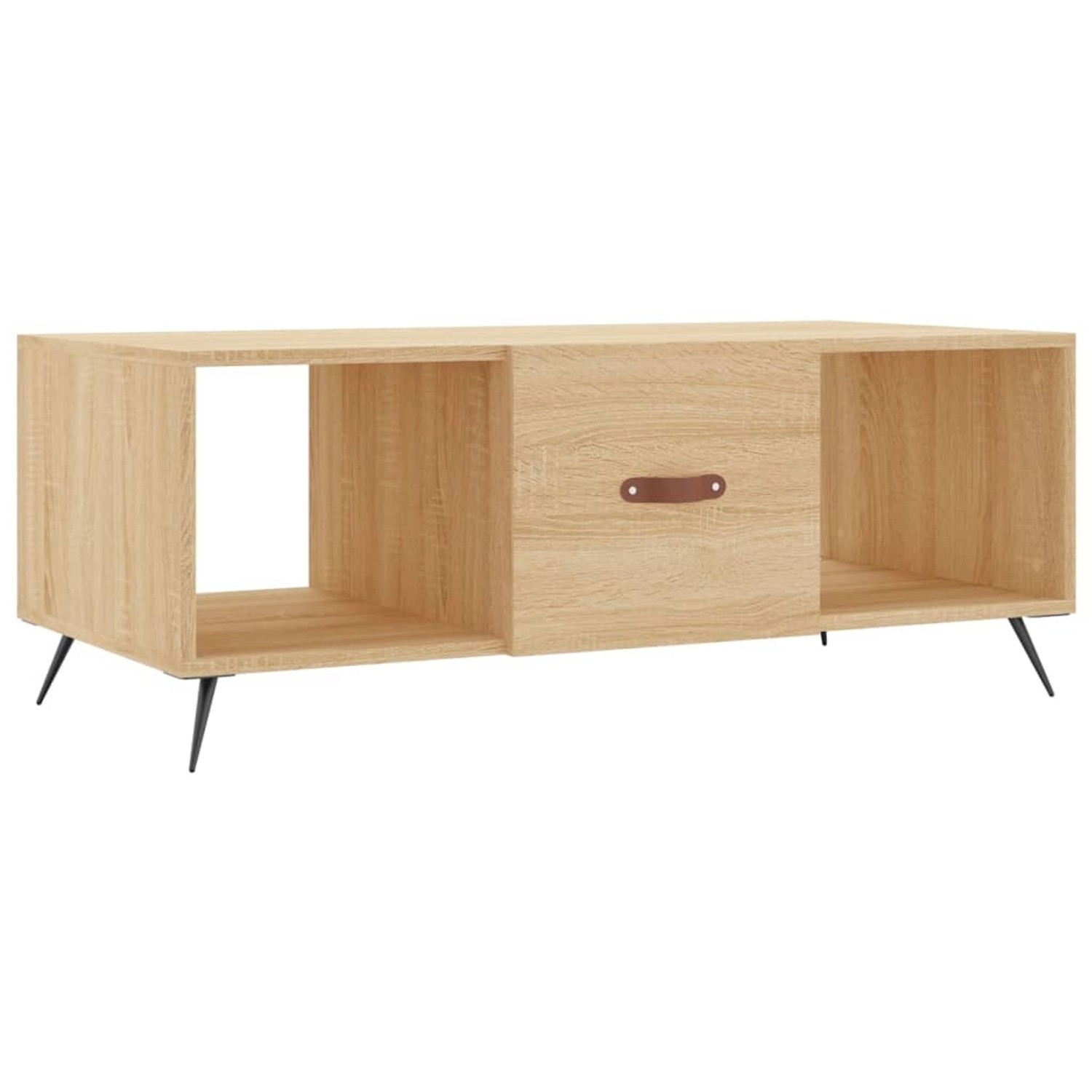 vidaXL Couchtisch Sonoma-Eiche 102x50x40 cm Holzwerkstoff Modell 2 günstig online kaufen