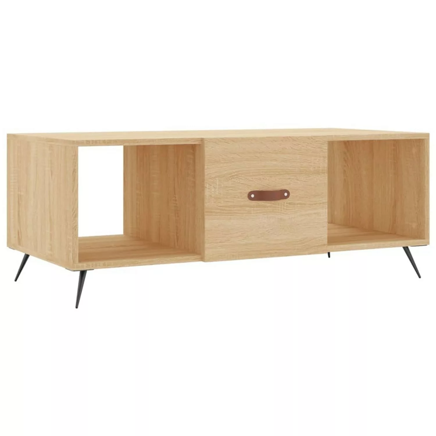 vidaXL Couchtisch Sonoma-Eiche 102x50x40 cm Holzwerkstoff Modell 2 günstig online kaufen