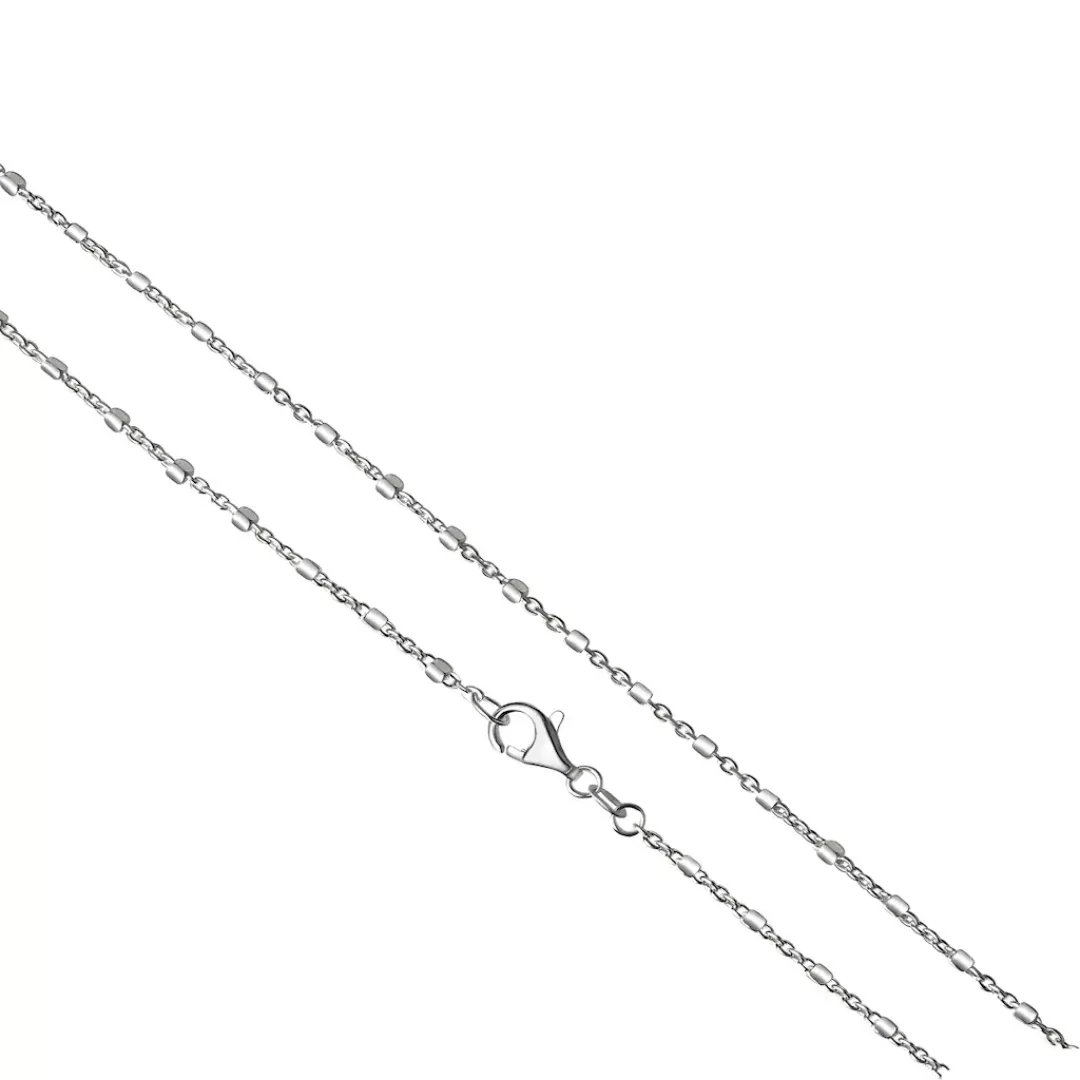 Vivance Armband "925/- Sterling Silber Ankerarmband mit Würfel" günstig online kaufen