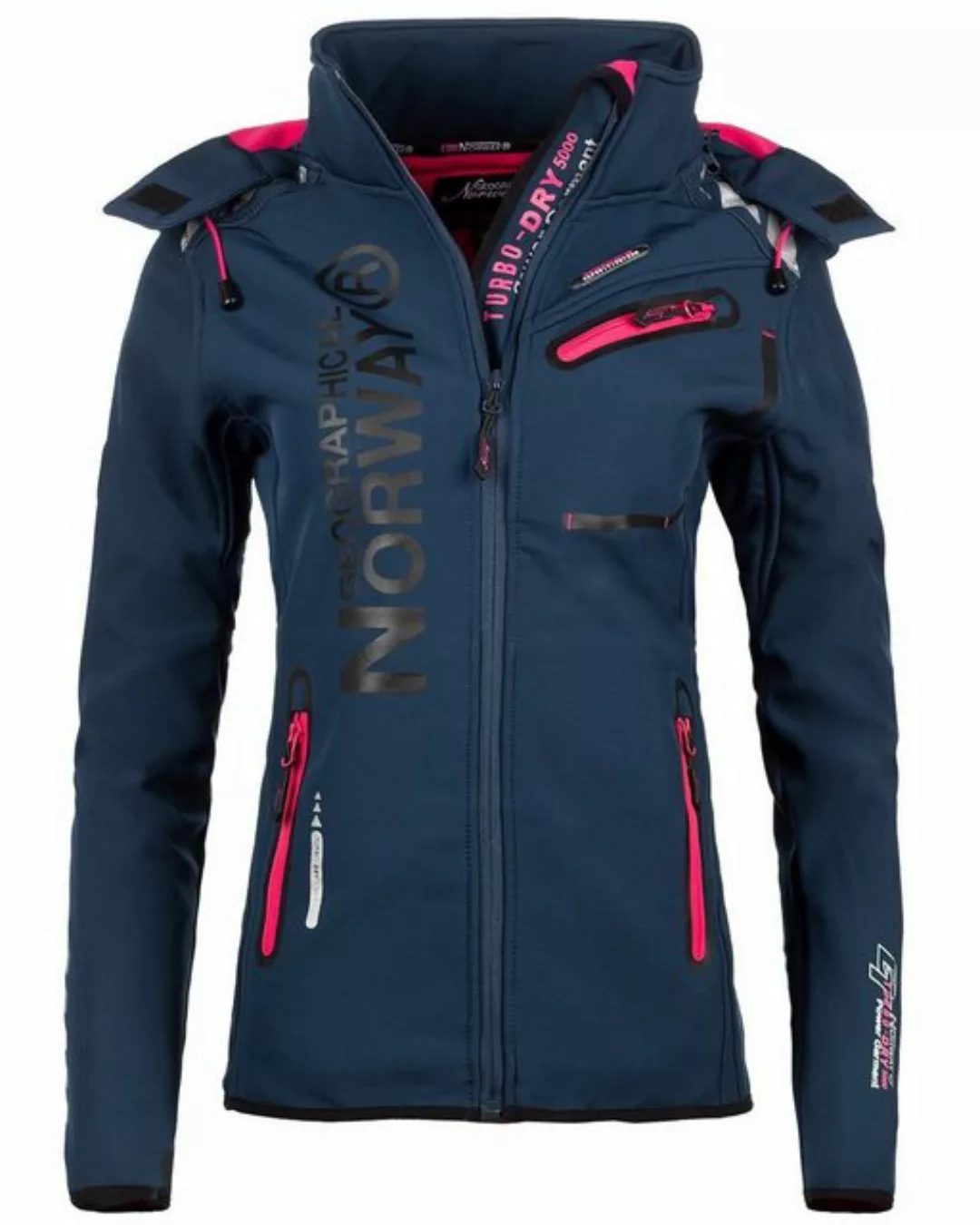 Geographical Norway Softshelljacke Damen Outdoor Jacke bareine (1-St) mit K günstig online kaufen