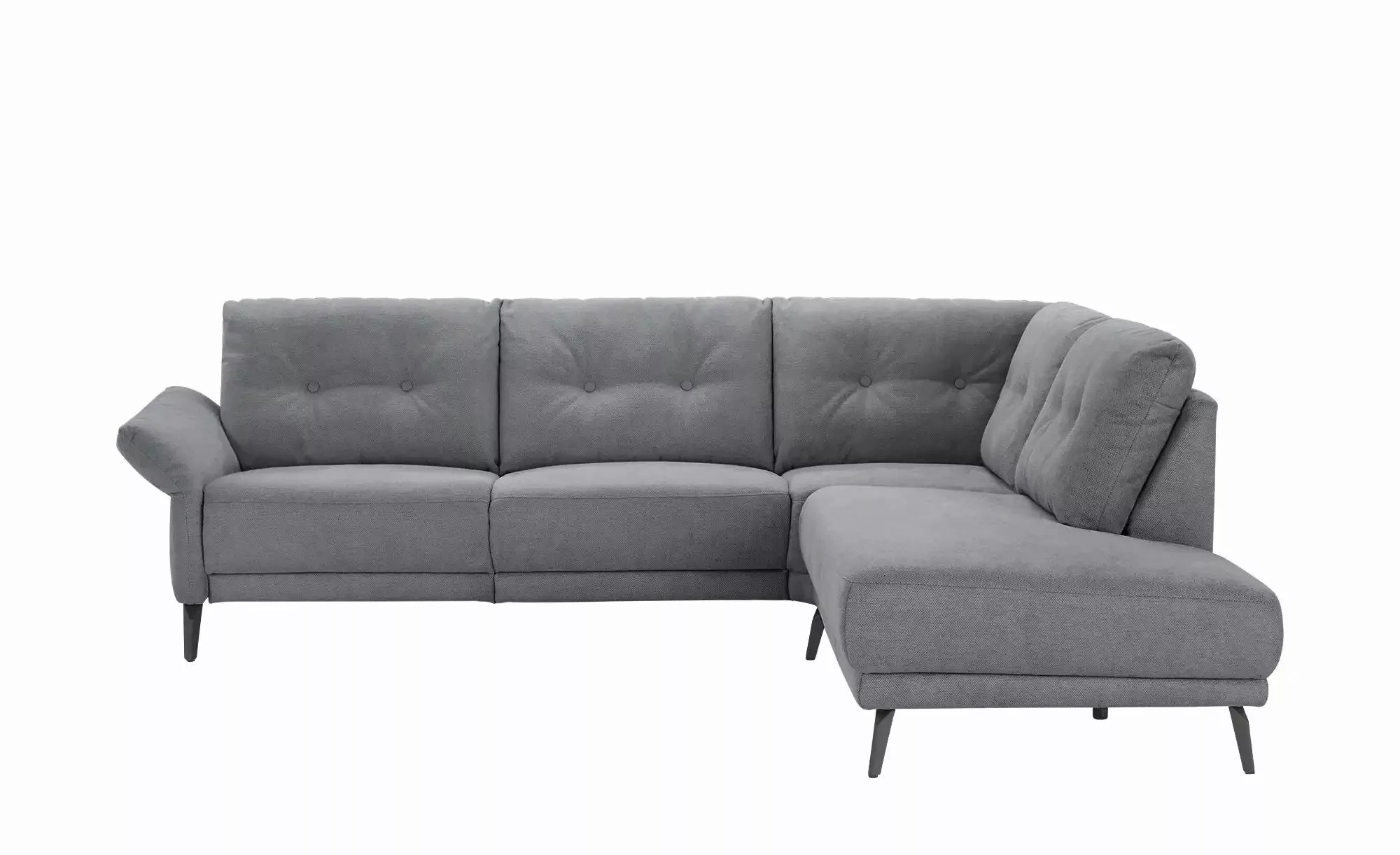 Jette Home Ecksofa   Scope ¦ grau ¦ Maße (cm): B: 258 H: 88 T: 221 Polsterm günstig online kaufen