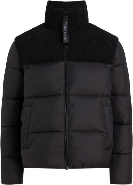 Calvin Klein Jeans Outdoorjacke SHERPA PUFFER JACKET mit Logoschriftzug günstig online kaufen