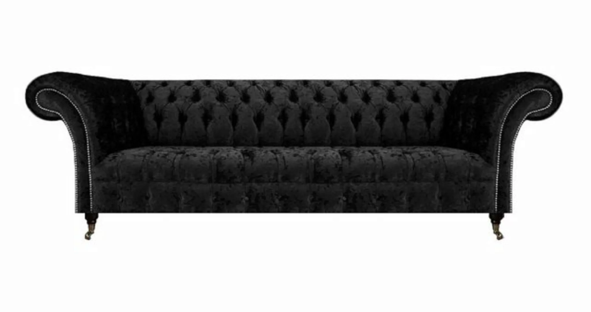 JVmoebel 4-Sitzer Wohnzimmer Chesterfield Viersitzer Sofa Couch Polstermöbe günstig online kaufen