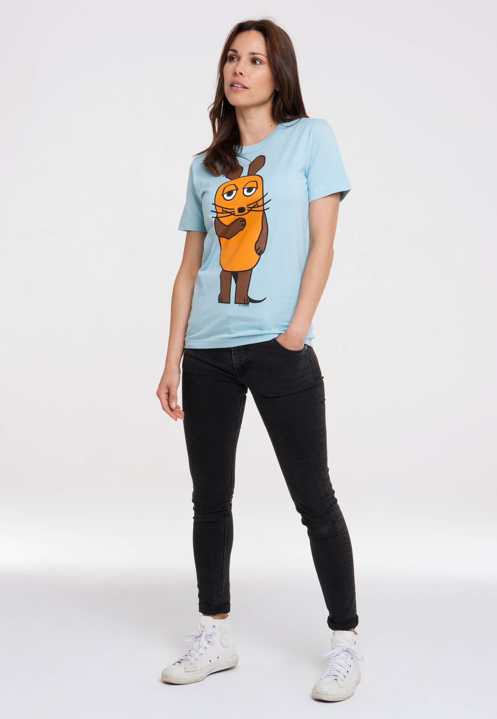 LOGOSHIRT T-Shirt "Die Sendung mit der Maus", mit lizenziertem Print günstig online kaufen