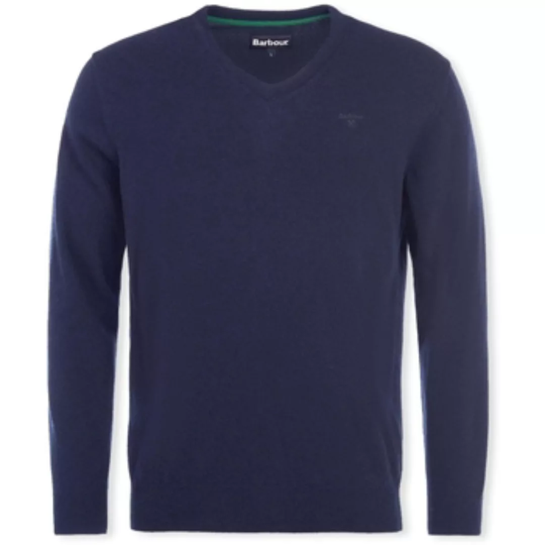 Barbour  Pullover Lambswool V Knit - Navy günstig online kaufen