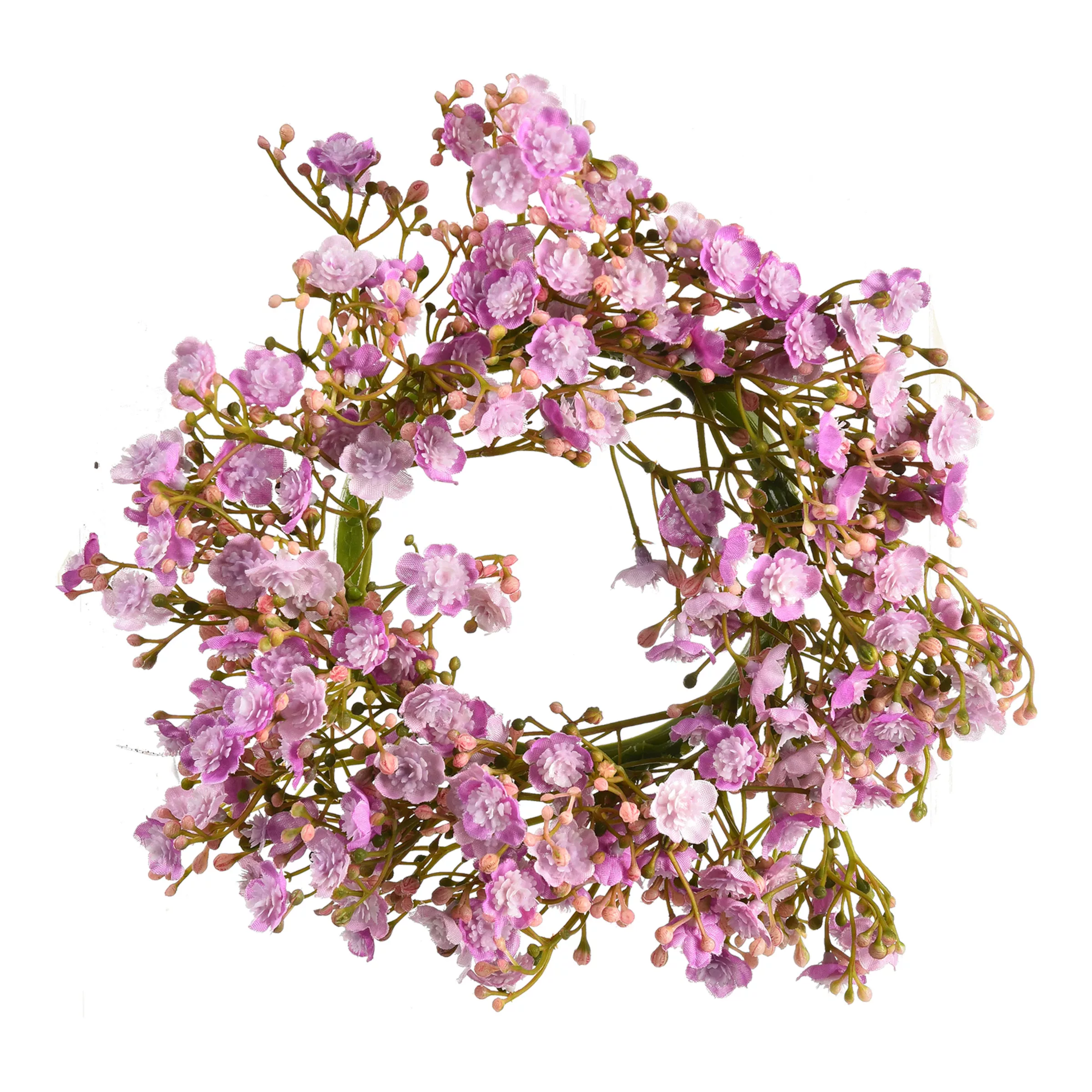 Gypsophilia Kranz ca.20cm, violett günstig online kaufen