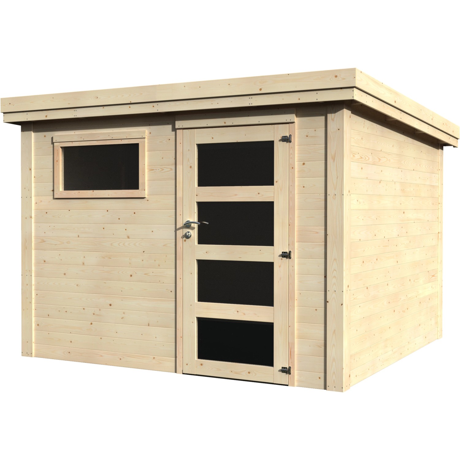 Decor et Jardin Holz-Gartenhaus - Pultdach Unbehandelt 364 cm günstig online kaufen