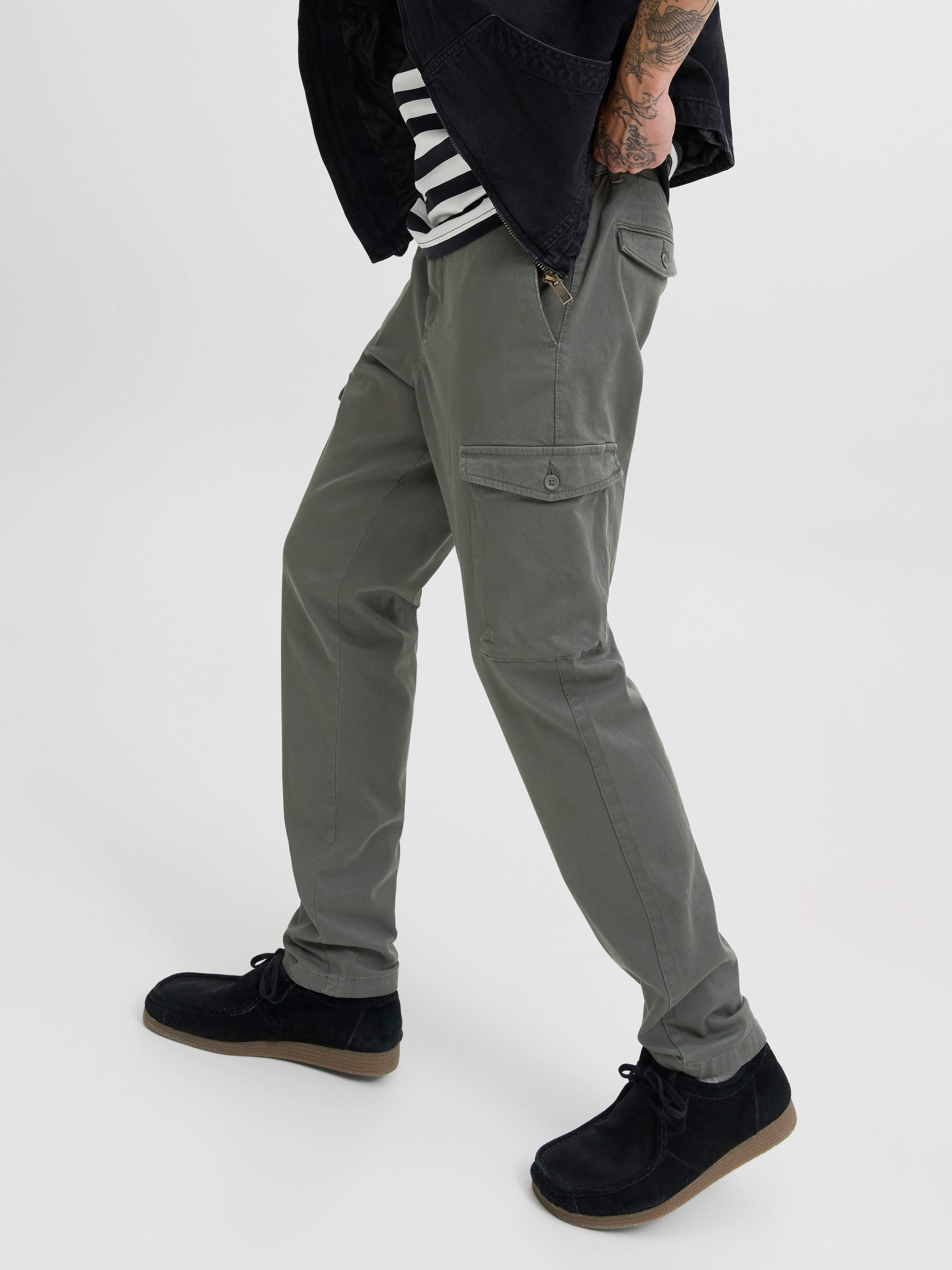 Jack & Jones Cargohose "JPSTACE ARTHUR DOBBY CARGO SN" günstig online kaufen