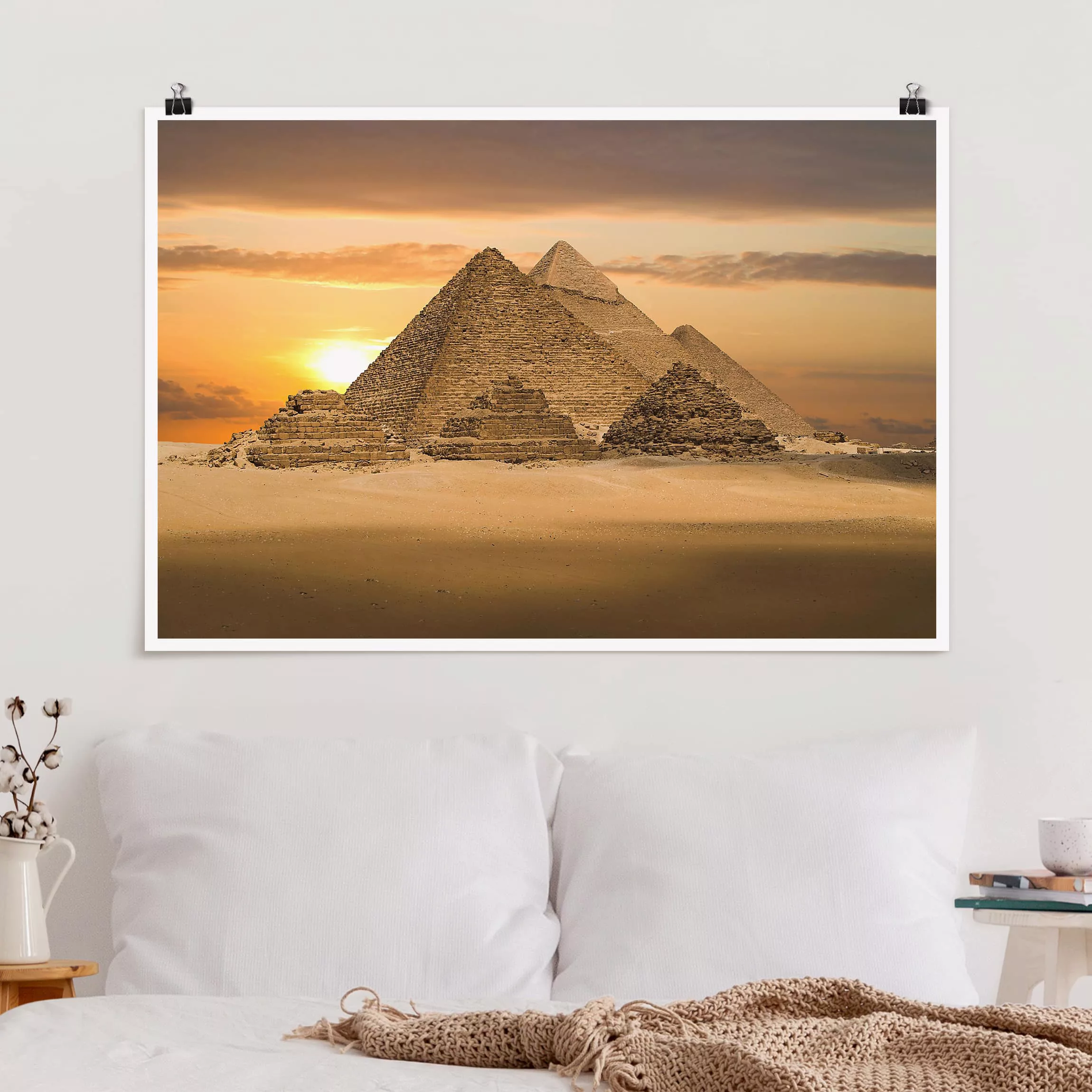 Poster Architektur & Skyline - Querformat Dream of Egypt günstig online kaufen