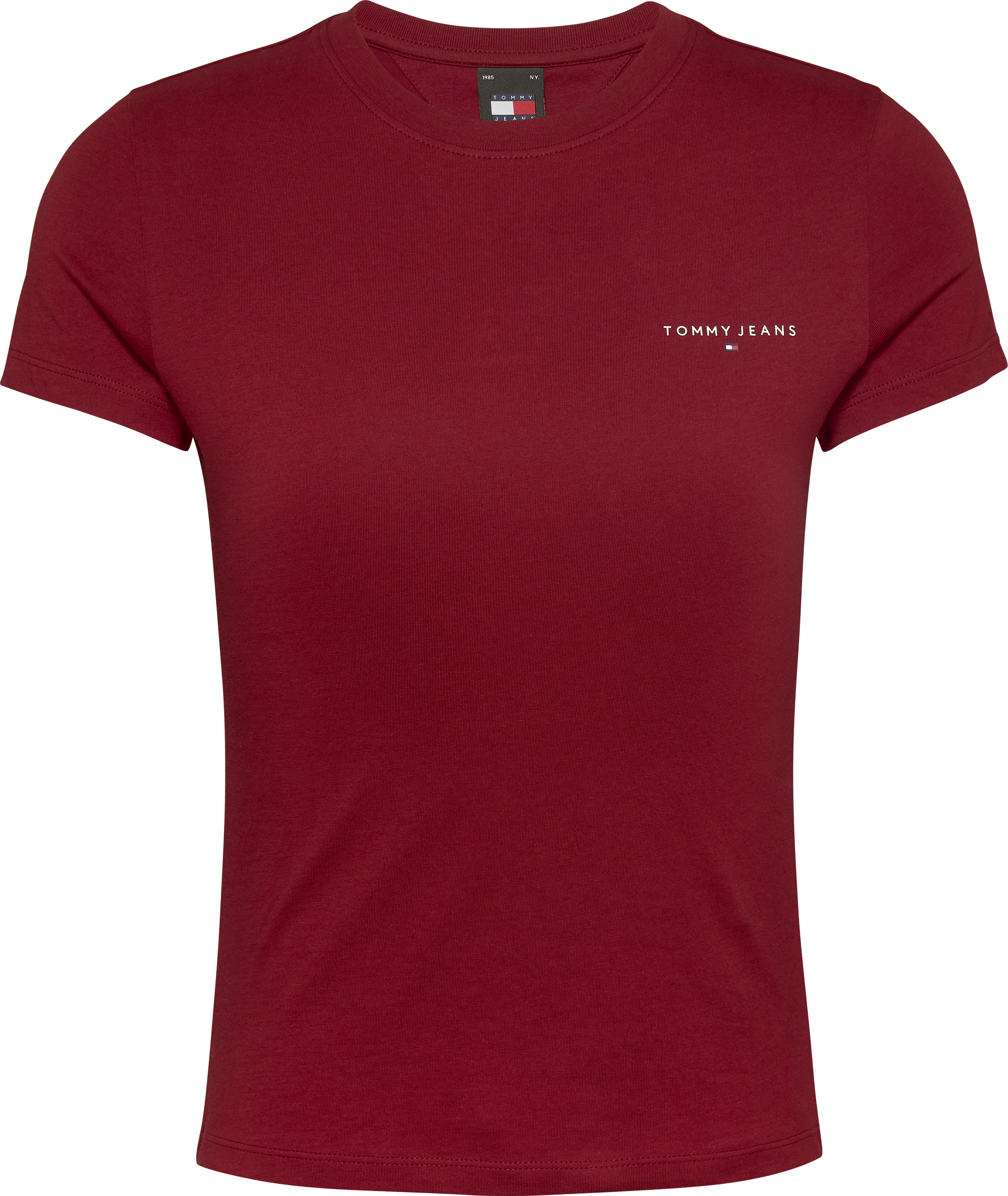 Tommy Jeans T-Shirt "TJW SLIM LINEAR TEE", mit Logoschriftzug günstig online kaufen