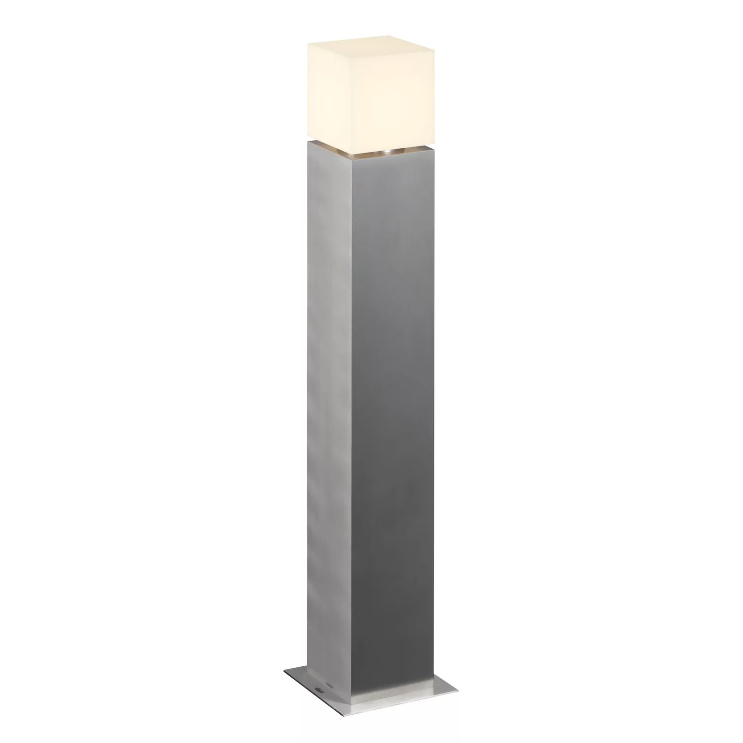 SLV SQUARE POLE 90, E27, Outdoor Stehleuchte, Edelstahl 304, max. 20W, IP44 günstig online kaufen