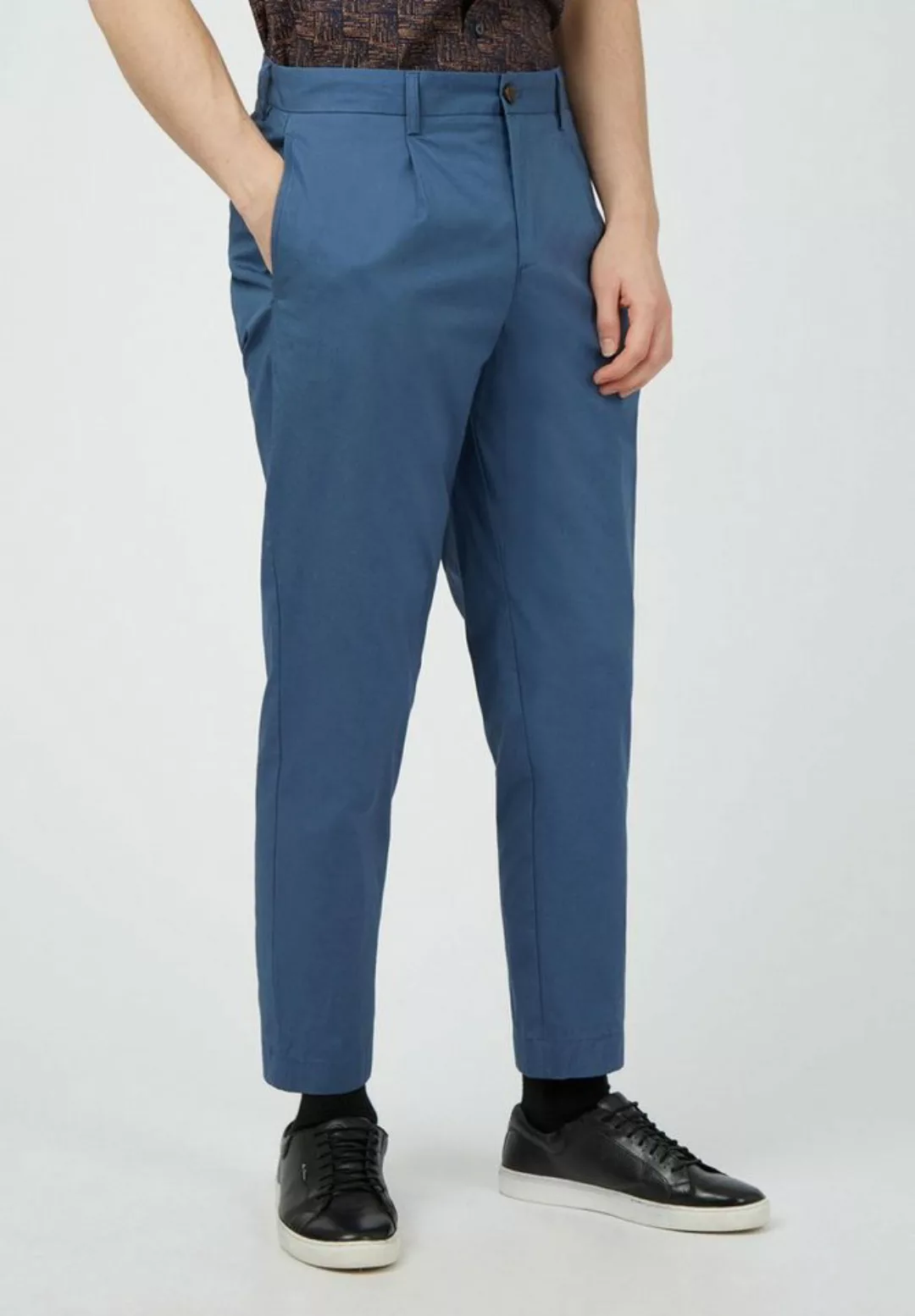 Ben Sherman Stoffhose "Lightweight Relaxed Taper Trouser", Leicht entspannt günstig online kaufen