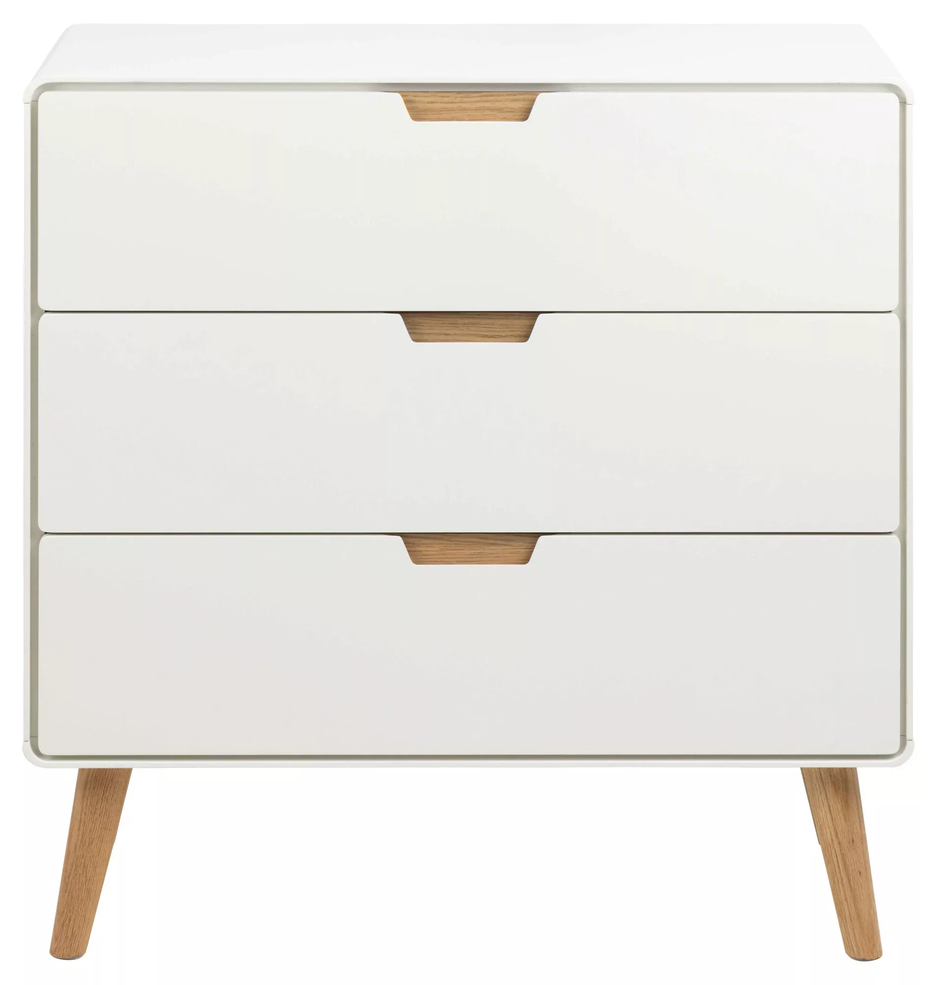 ACTONA GROUP Sideboard "Lowell", 3 Schubladen mit Dämpfung, nordischer Stil günstig online kaufen