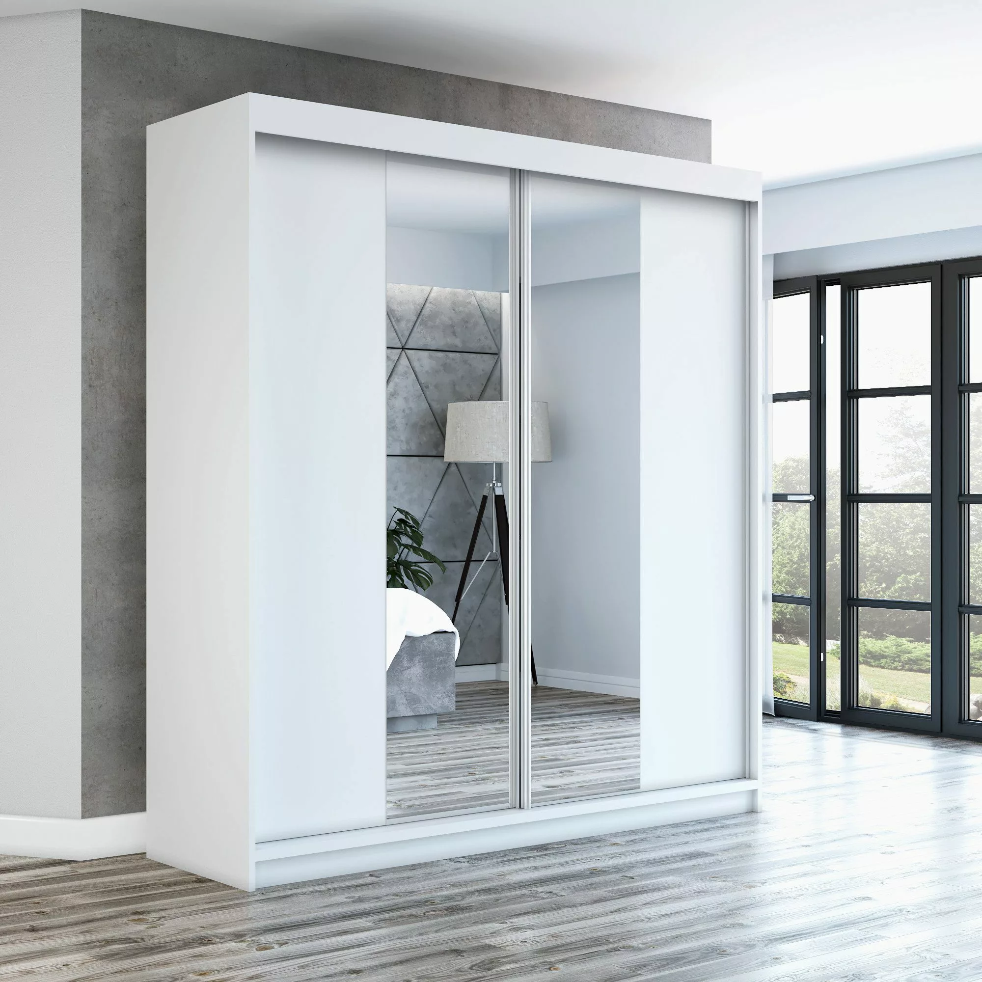 A&J MöbelLand GmbH Schwebetürenschrank NEO 180 günstig online kaufen