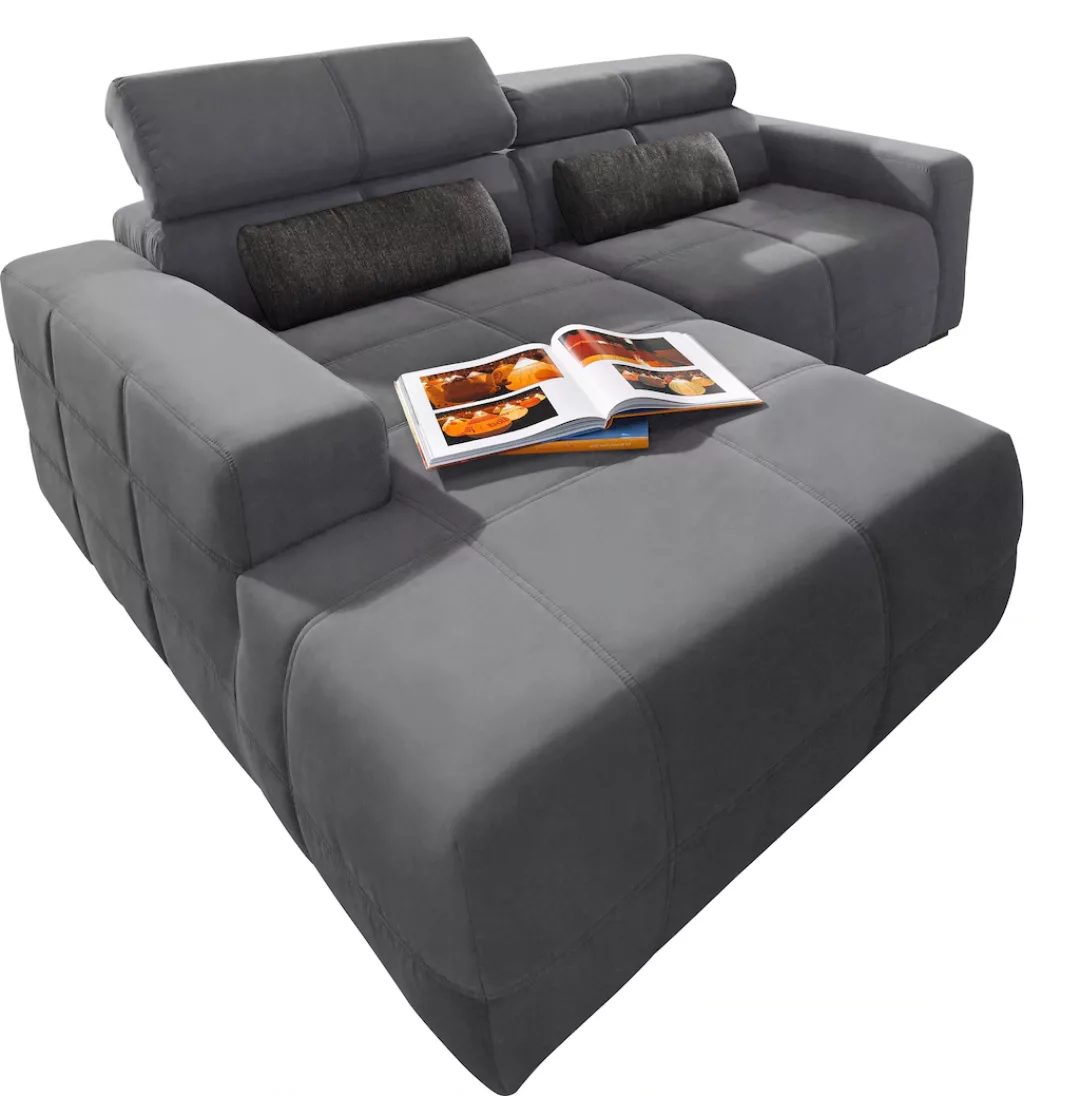 DOMO collection Ecksofa "Brandon kleine Ausführung B/T/H: 214/100/80 cm" günstig online kaufen