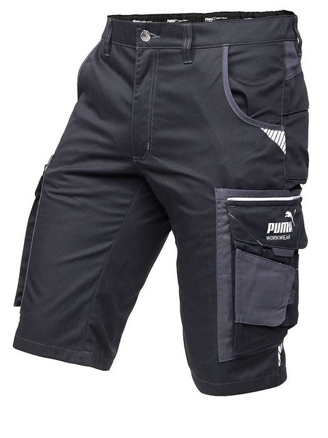 PUMA Workwear Arbeitsshorts PRECISION X mit vielen Taschen und Reflektoren günstig online kaufen