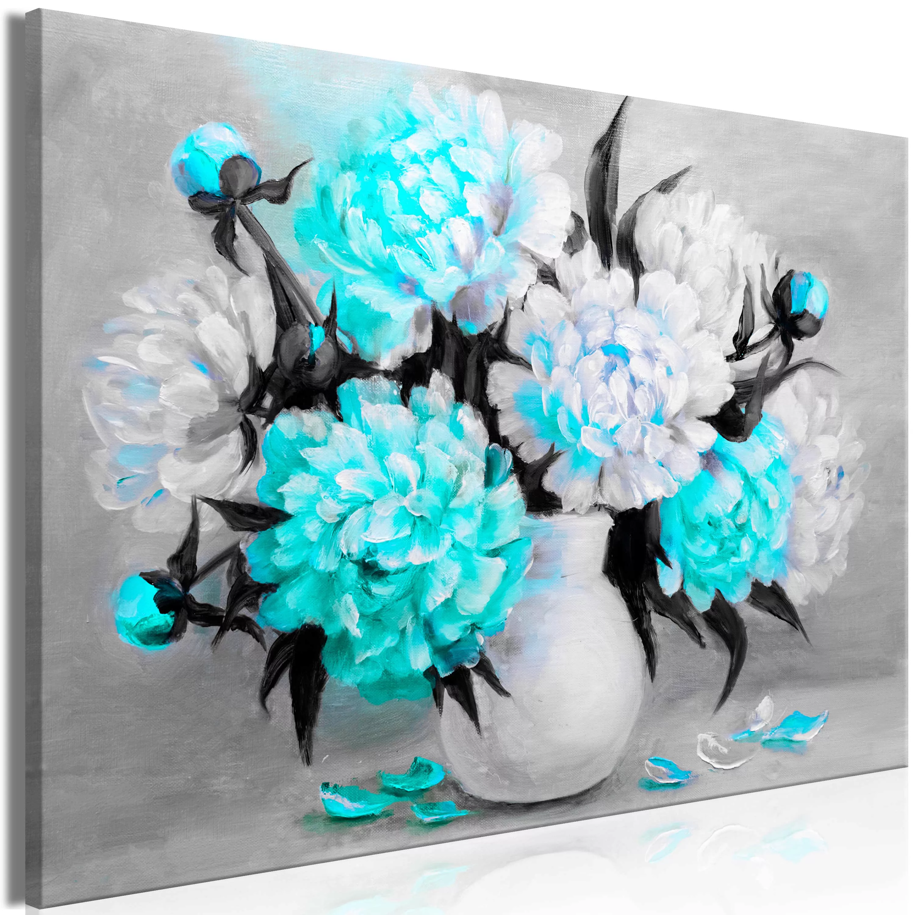 Wandbild - Fragrant Colours (1 Part) Wide Blue günstig online kaufen