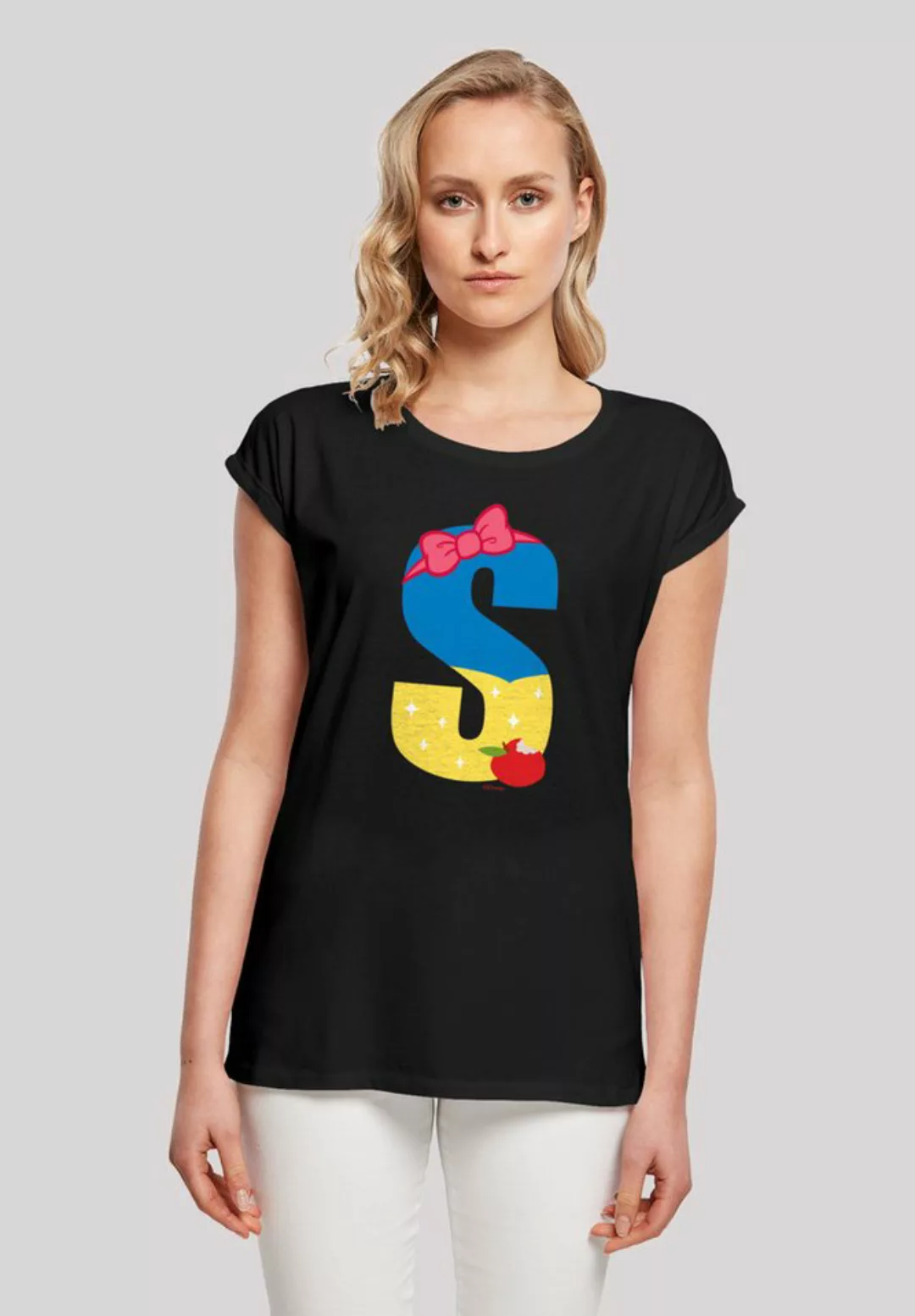 F4NT4STIC T-Shirt "Disney Alphabet S Is For Snow White Schneewittchen", Pri günstig online kaufen