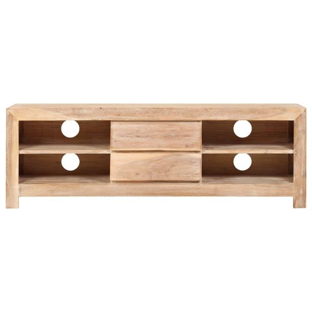 vidaXL TV-Schrank TV-Schrank Akazienholz Massiv 120 x 30 x 40 cm Hellbraun günstig online kaufen