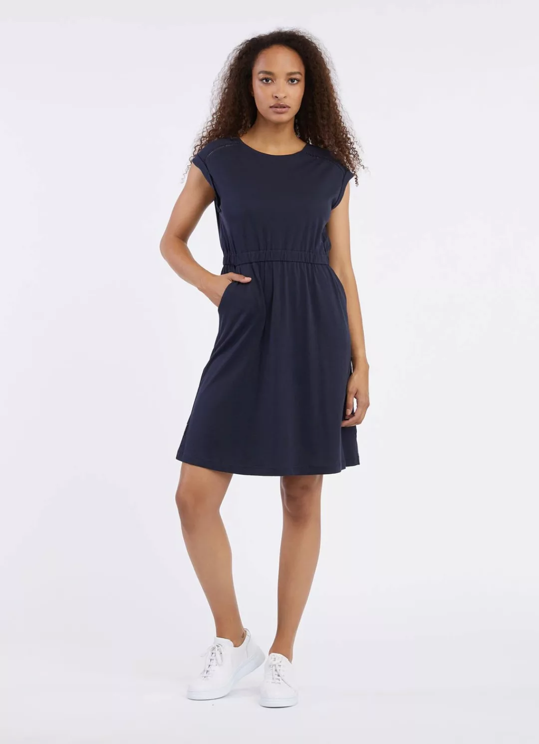 Ragwear Sommerkleid FIMALA ORG mit elastischer Taille im Relax Fit günstig online kaufen