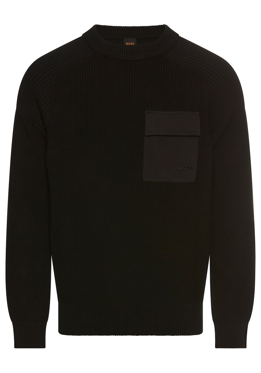BOSS ORANGE Strickpullover "Kalamaro", mit Brusttasche günstig online kaufen