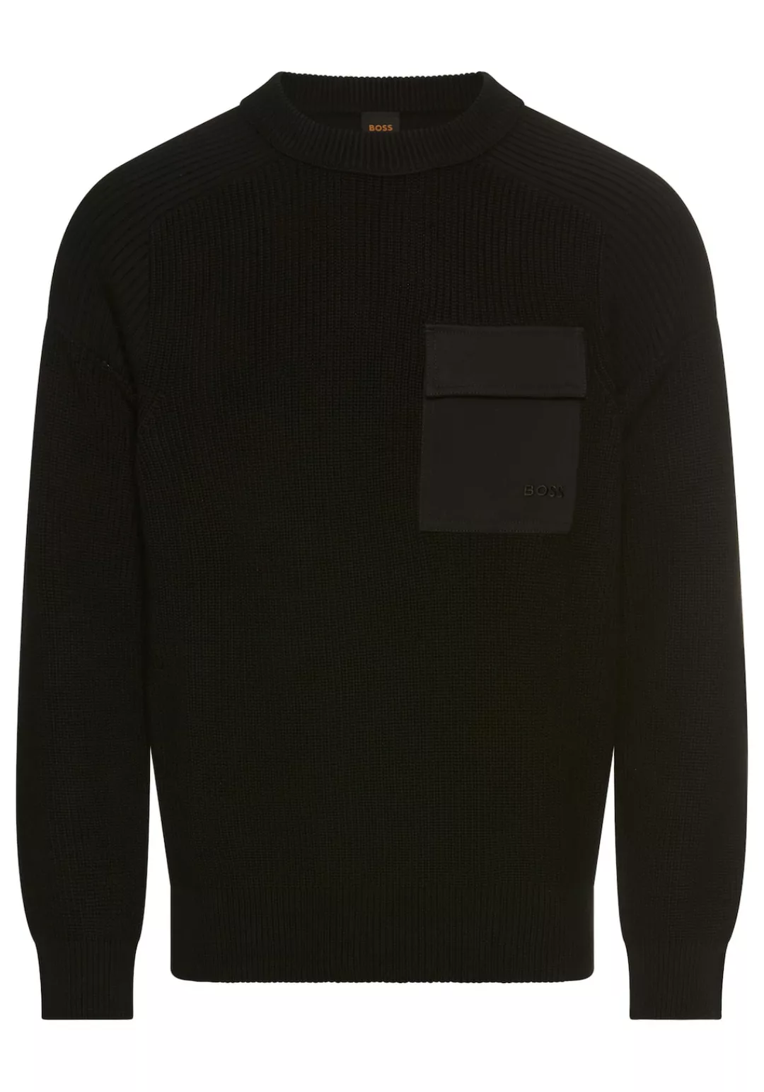 BOSS ORANGE Strickpullover "Kalamaro", mit Brusttasche günstig online kaufen