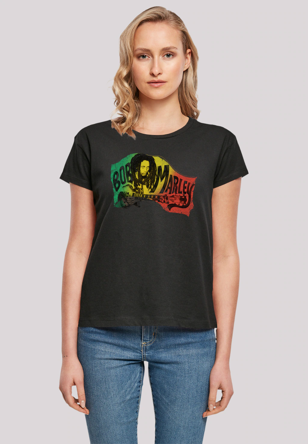 F4NT4STIC T-Shirt "Bob Marley Chords Reggae Music", Premium Qualität, Musik günstig online kaufen