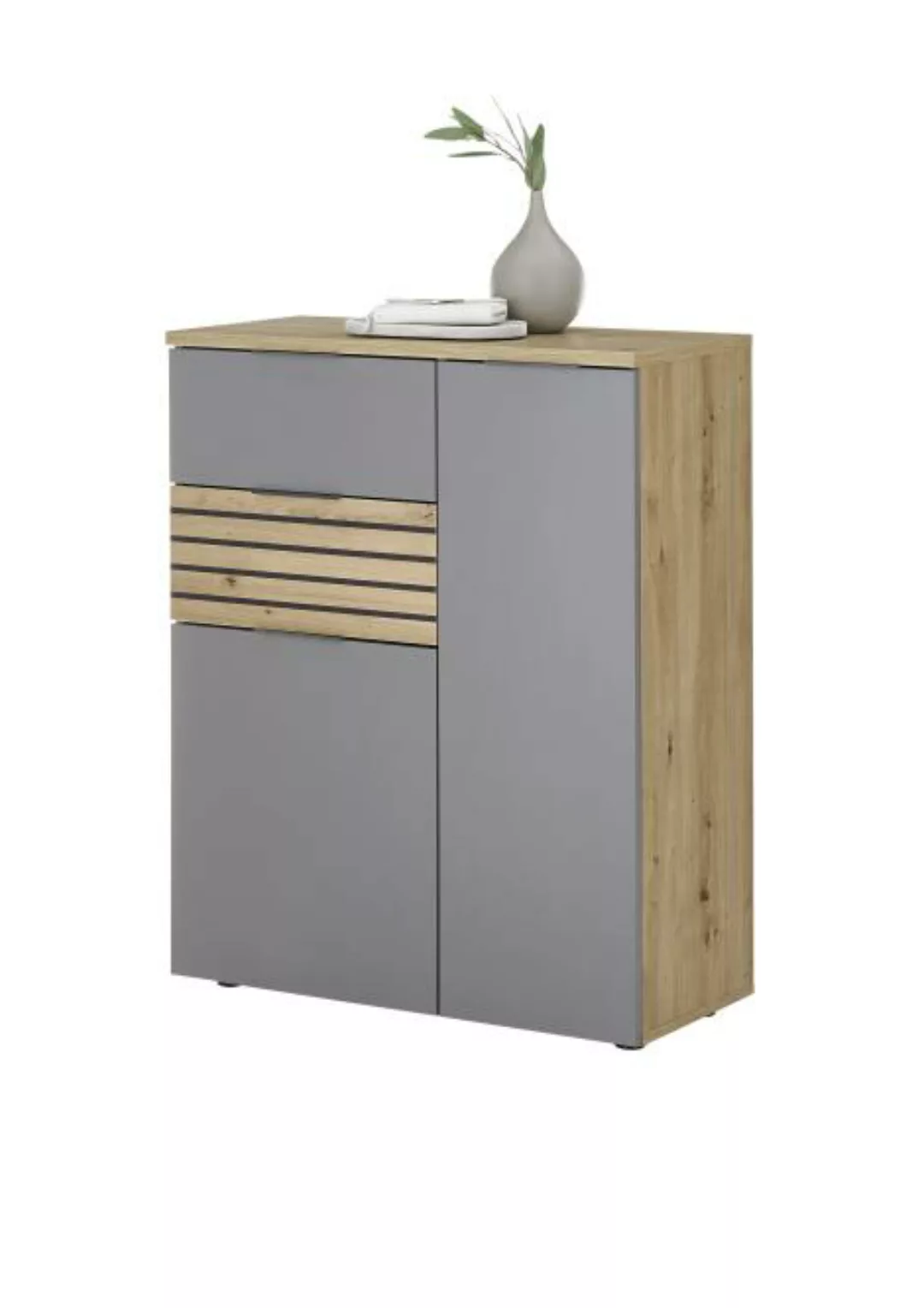 HBZ Schuhschrank "Milan, BxHxT 85x103x38cm", (1 St.), Mit 2 Türen, 2 Schubk günstig online kaufen