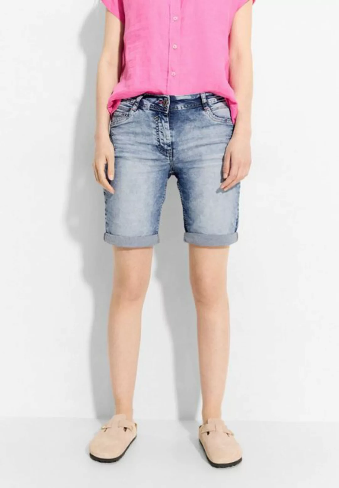 Cecil Shorts SCARLETT aus Denim/Jeans im 5-Pocket-Style günstig online kaufen