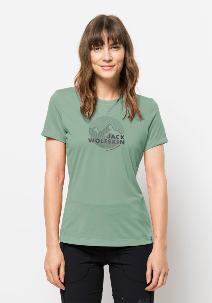 Jack Wolfskin T-Shirt "HIKING S/S GRAPHIC T W" günstig online kaufen