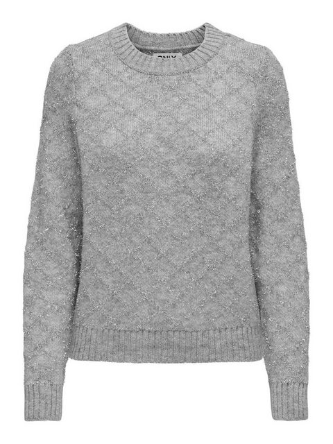 ONLY Rundhalspullover ONLALBA L/S GLITTER O-NECK CC KNT günstig online kaufen