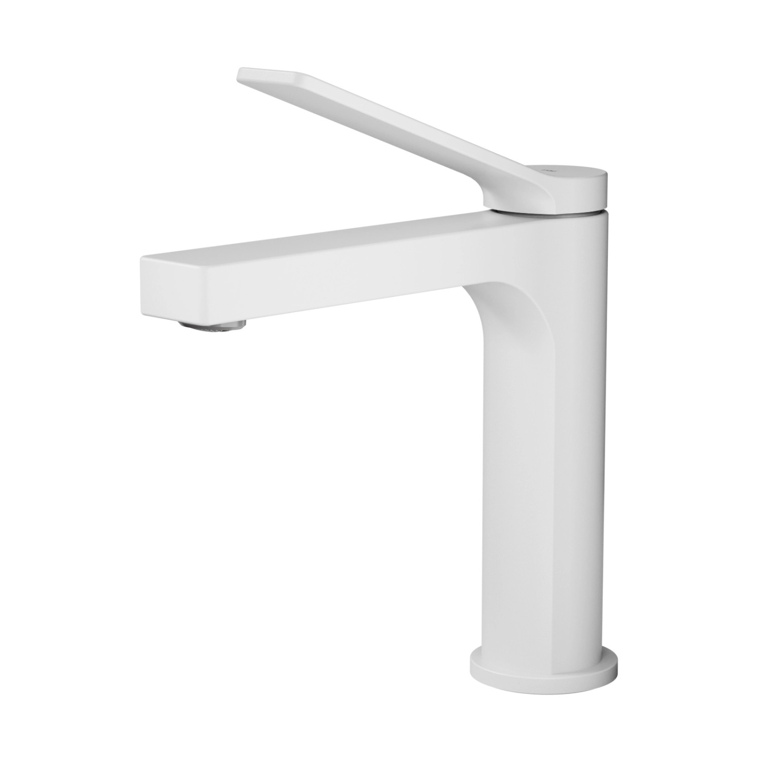 Emke Wasserhahn Waschbeckenarmaturen 195 x 173 x 46 mm Weiß Matt Mischbatte günstig online kaufen