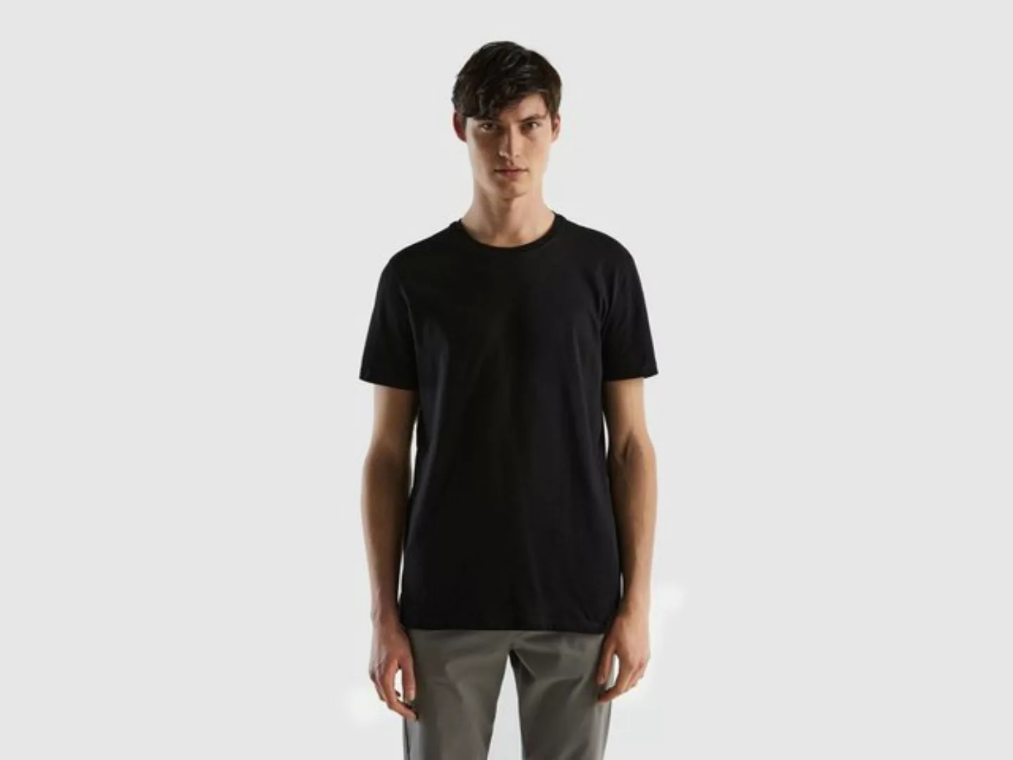 United Colors of Benetton T-Shirt mit Markenlabel günstig online kaufen