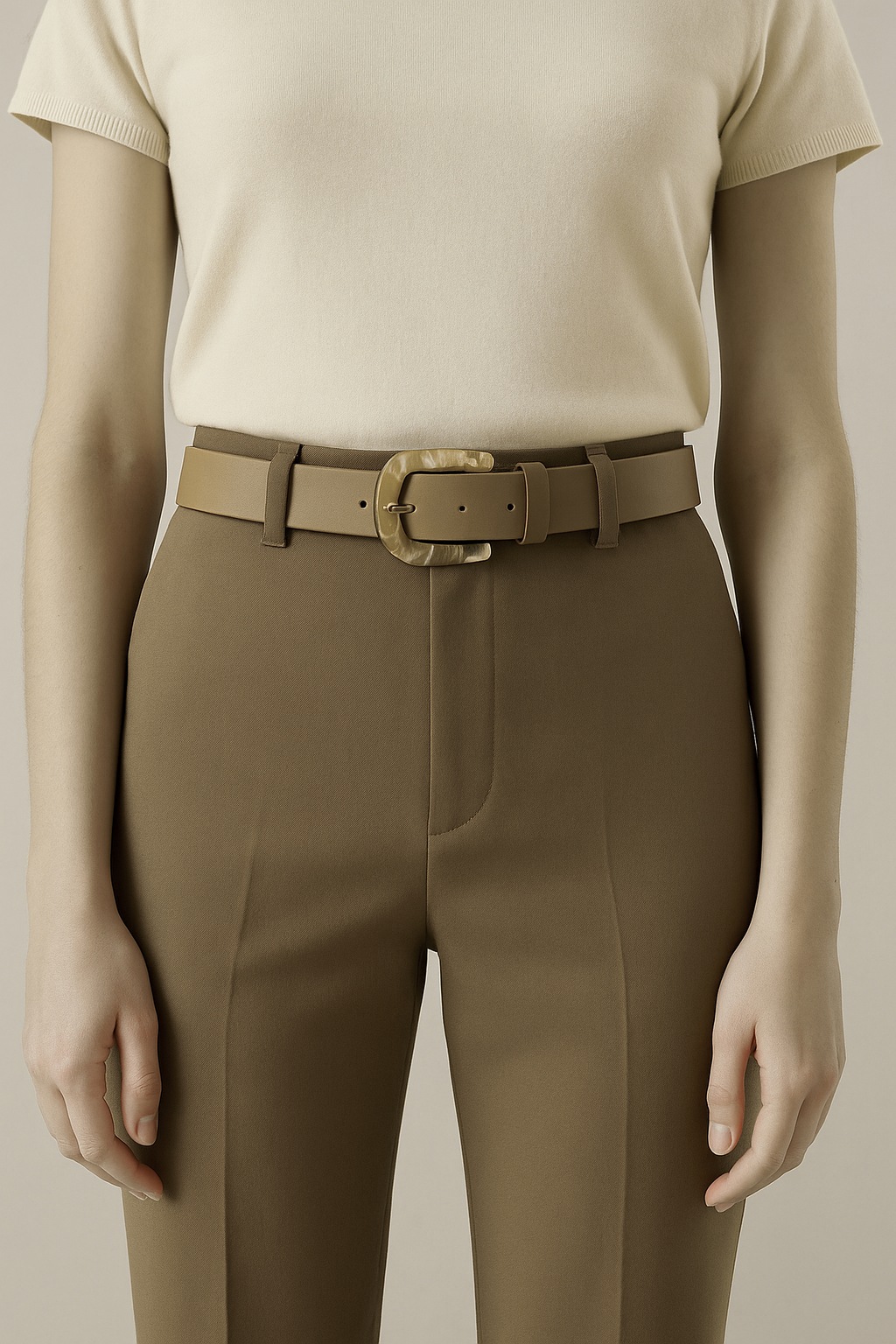 COLLEZIONE ALESSANDRO Ledergürtel "Pearl", aus echtem Leder mit Strass Stei günstig online kaufen