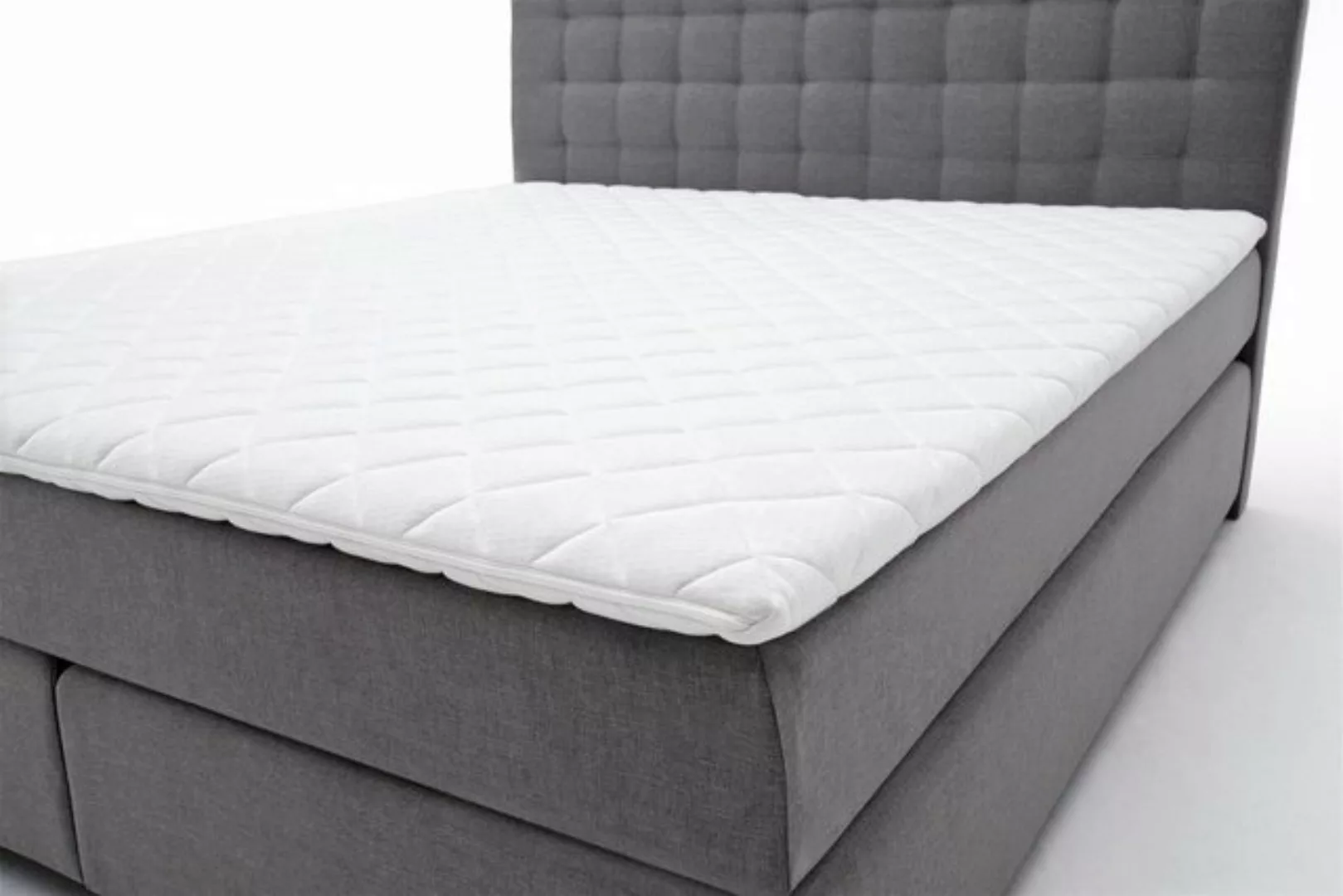 möbelando Boxspringbett Lenno, 202 x 117 x 211 cm (B/H/T) günstig online kaufen