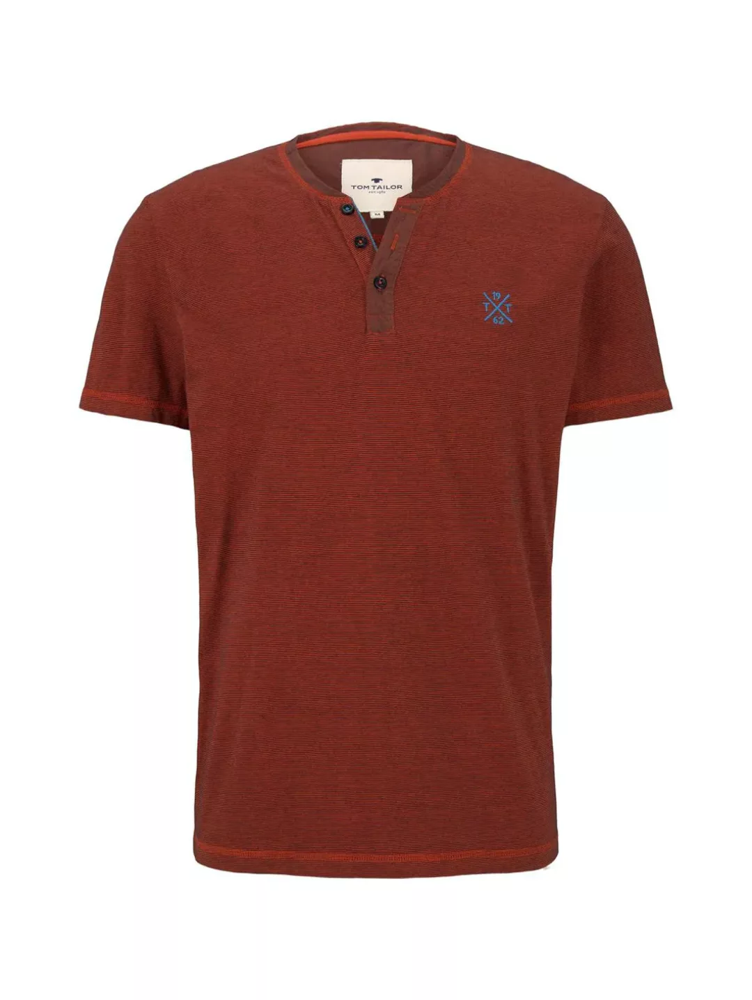 Tom Tailor Serafino Shirt mit Streifen günstig online kaufen