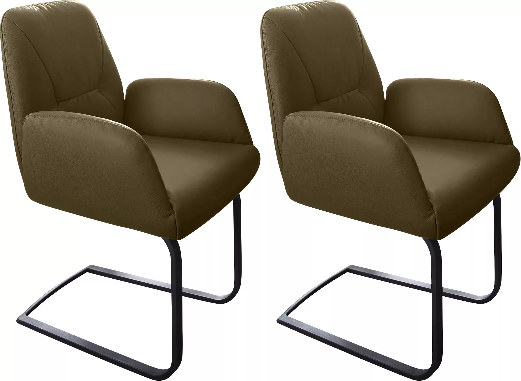 W.SCHILLIG Freischwinger »ole«, (Set), 2 St., Longlife Xtra-Leder Z69, 2er- günstig online kaufen