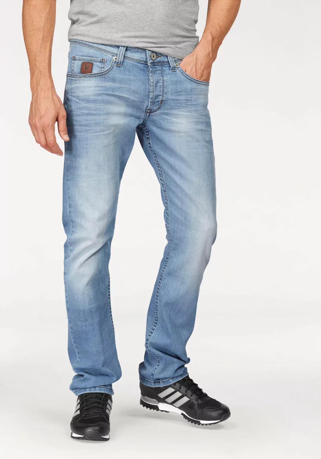 Bruno Banani Slim-fit-Jeans Jimmy (Stretch) schmale Beinform, niedrige Leib günstig online kaufen