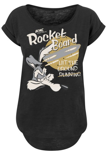 F4NT4STIC T-Shirt "Looney Tunes Wile E Rocket Board Cartoon", Damen,Premium günstig online kaufen