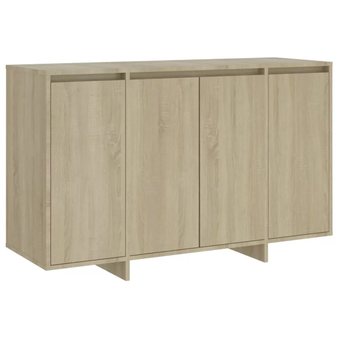 Vidaxl Sideboard Sonoma-eiche 120x41x75 Cm Spanplatte günstig online kaufen