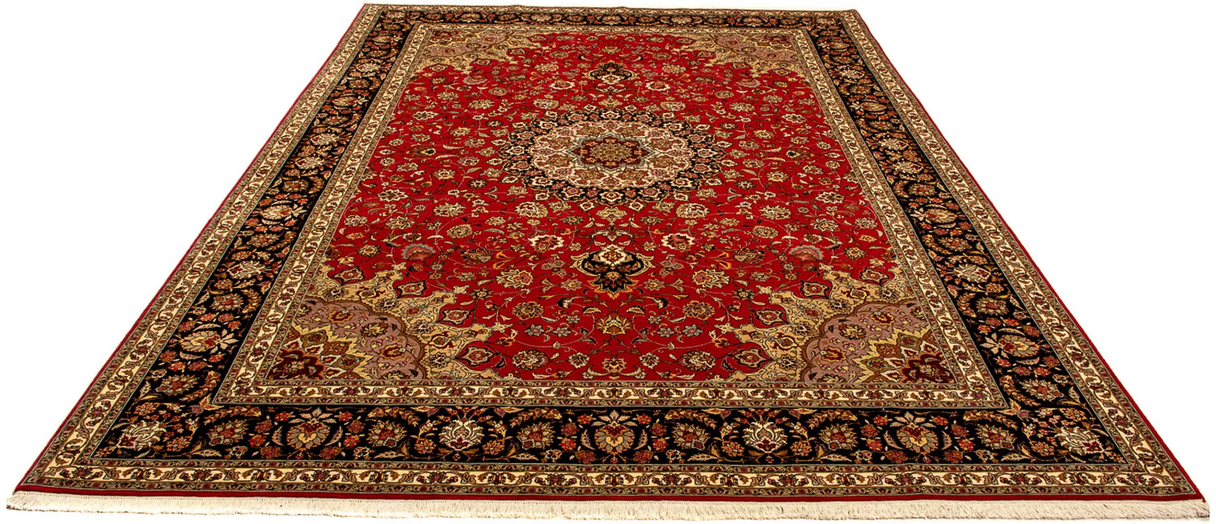 morgenland Orientteppich »Perser - Täbriz - Royal - 351 x 253 cm - rot«, re günstig online kaufen