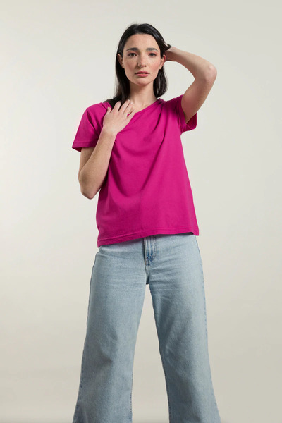 Recyceltes T-shirt Für Frauen Aus Baumwolle Franca günstig online kaufen