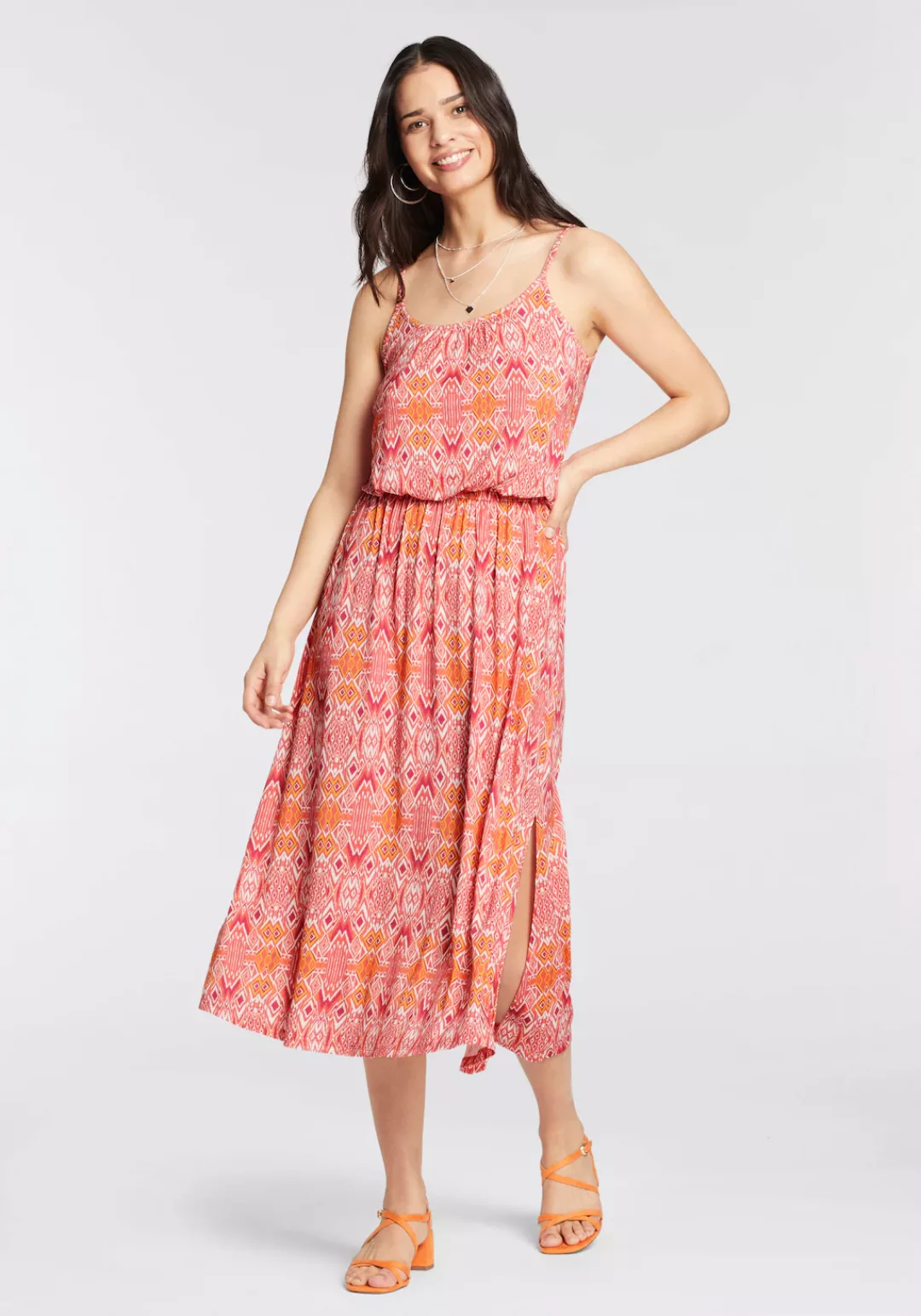 Laura Scott Sommerkleid mit femininem Allover-Print - NEUE KOLLEKTION günstig online kaufen