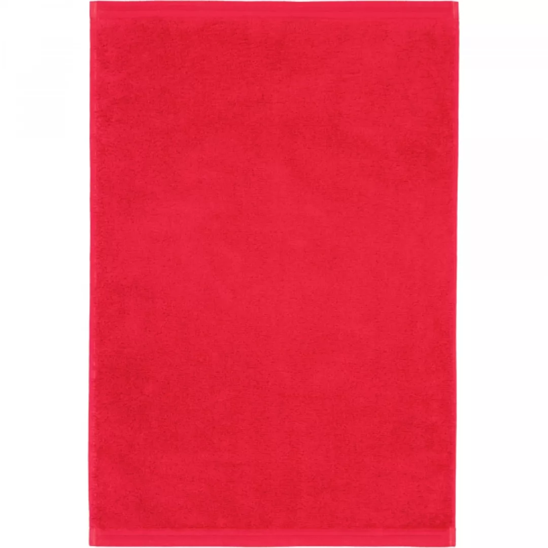 Vossen Handtücher Vegan Life - Farbe: kirschrot - 3680 - Gästetuch 40x60 cm günstig online kaufen